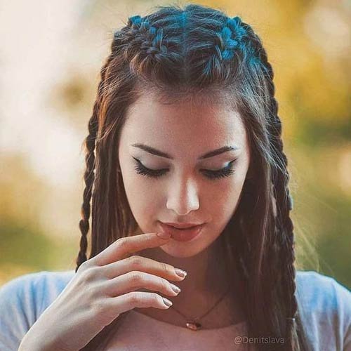  عکس دختر مو طلایی زیبا