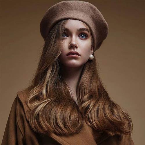  عکس دختر مو طلایی زیبا