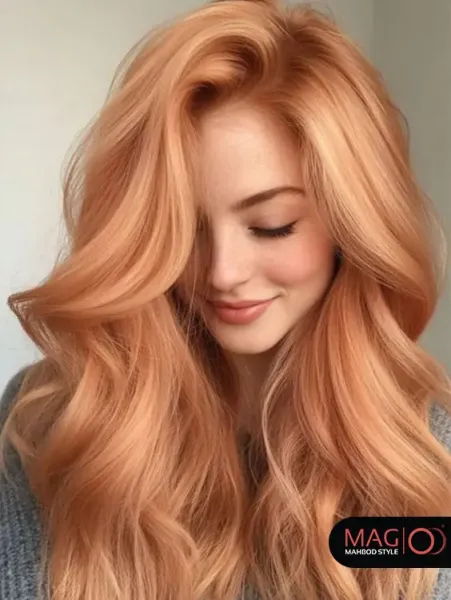  عکس دختر مو بلند از جلو