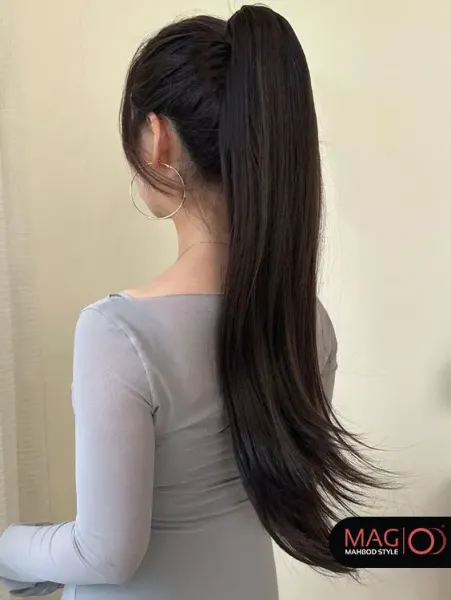  عکس دختر مو بلند از جلو