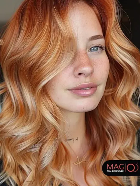  عکس دختر مو بلند از جلو