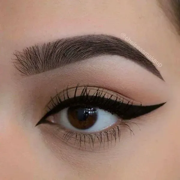  110 عکس چشم ابرو مشکی طبیعی