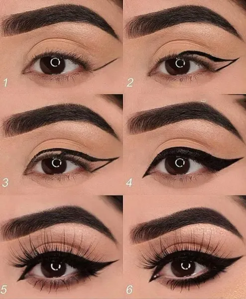  110 عکس چشم ابرو مشکی طبیعی