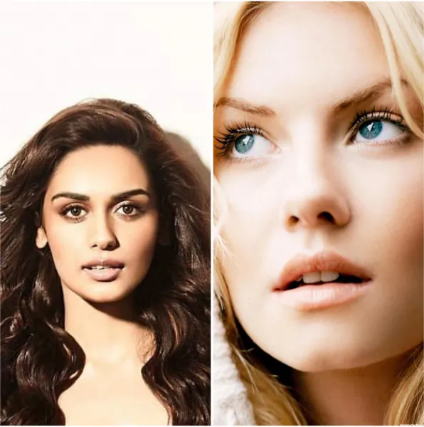 عکس چشم و ابرو دختر طبیعی