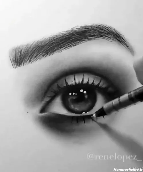  عکس چشم و ابرو دختر طبیعی