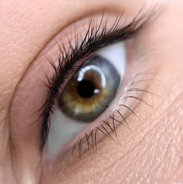  عکس چشم و ابرو دختر طبیعی