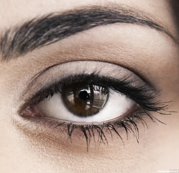  عکس چشم و ابرو دختر طبیعی