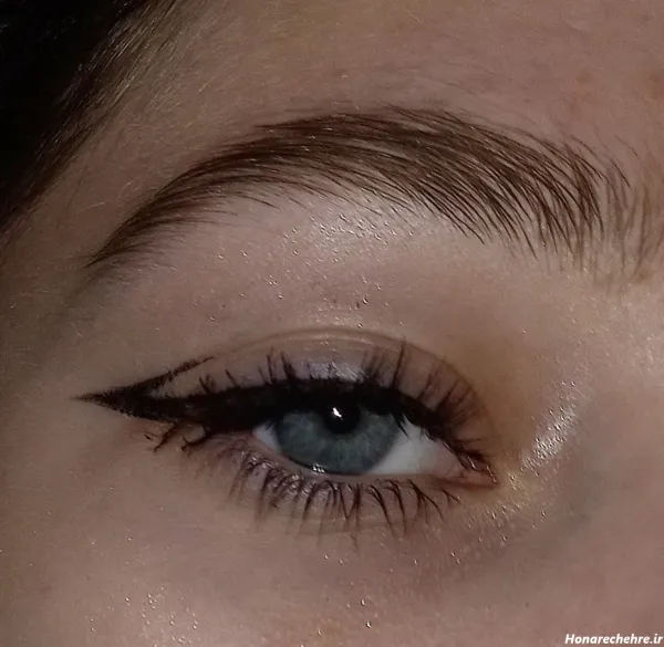  عکس چشم و ابرو دختر طبیعی