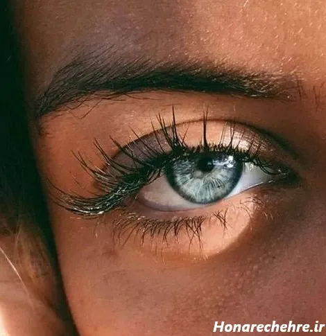  عکس چشم و ابرو دختر طبیعی