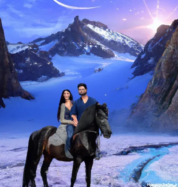  عکس کوه بیستون که فرهاد کنده