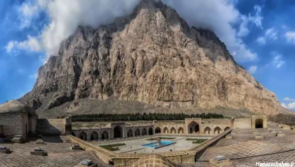  عکس کوه بیستون که فرهاد کنده