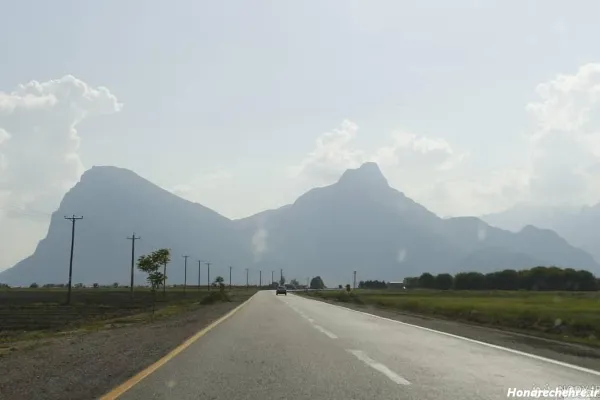  عکس کوه بیستون شیرین خفته