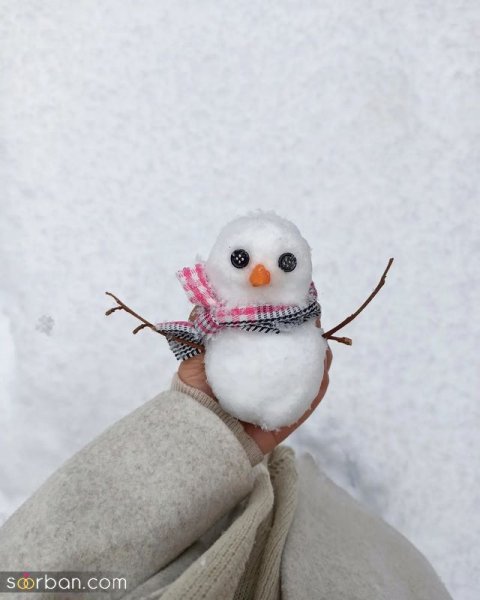  عکس کوه برفی در شب