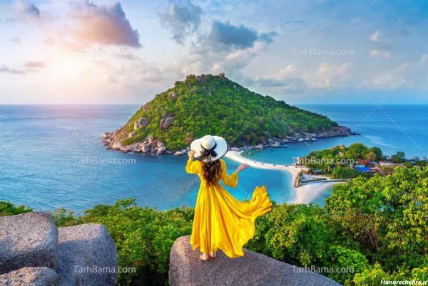  عکس کوه جنگل دریا