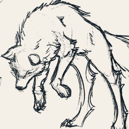  عکس طراحی سیاه قلم