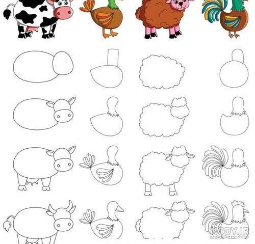  عکس حیوانات وحشی برای کودکان