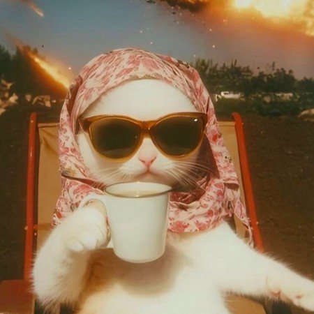  عکس گربه خنده دار جدید