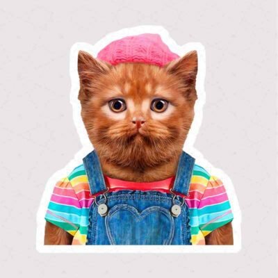  عکس گربه خنده دار برای استیکر