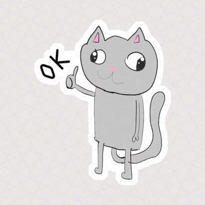  عکس گربه خنده دار برای استیکر