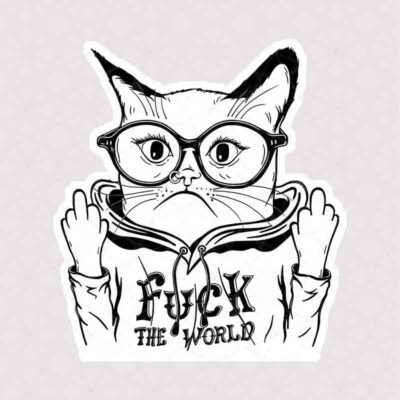  عکس گربه خنده دار برای استیکر