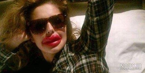  عکس زن خنده دار زشت