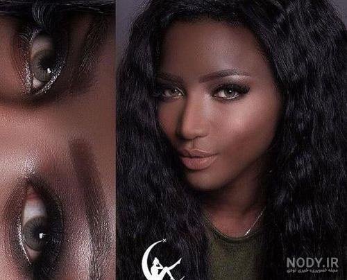  عکس دختر زشت سیاه