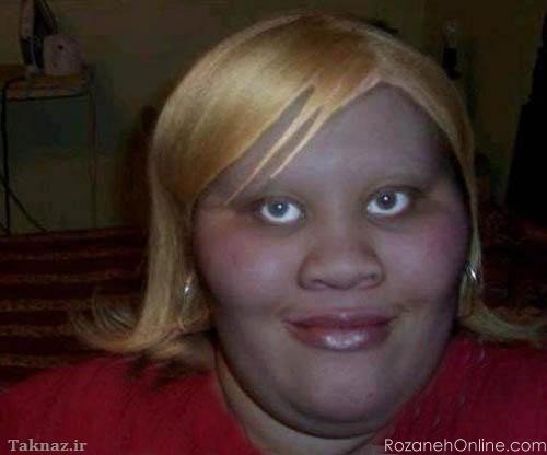  عکس دختر زشت طبیعی