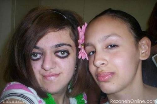  عکس دختر زشت طبیعی