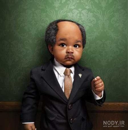 عکس سیاه پوست مرد خنده دار