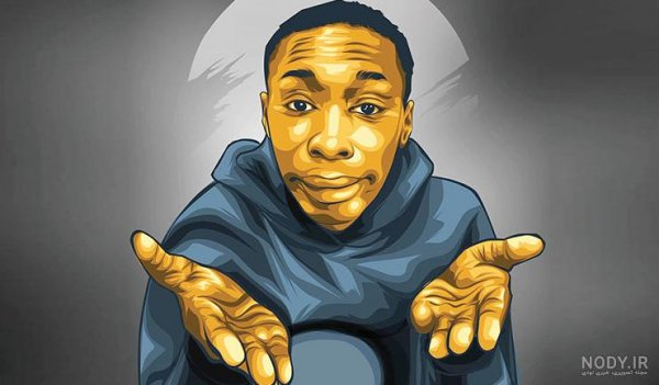 عکس مرد سیاه زشت