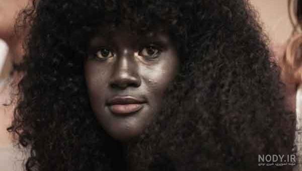  عکس سیاه ترین دختر ایران