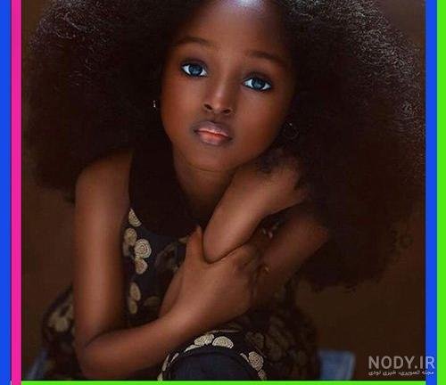  عکس سیاه ترین دختر ایران