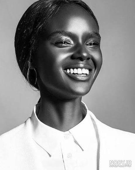  عکس زن سیاه پوست زیبا