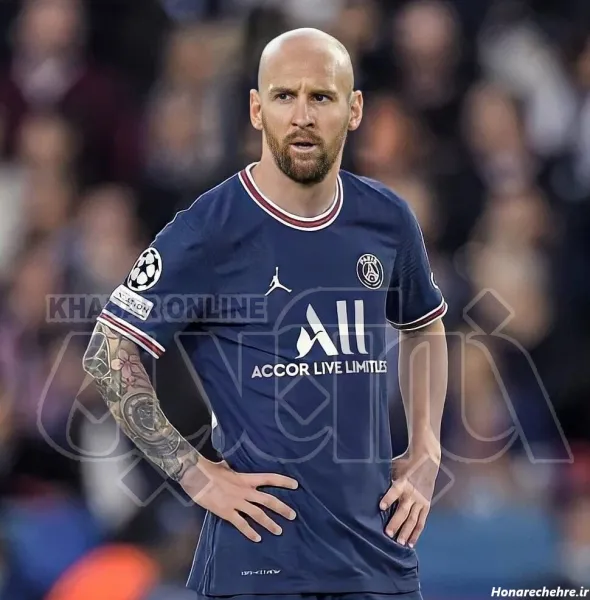  عکس مسی کچل خنده دار