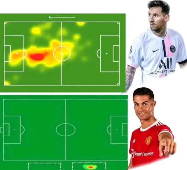  عکس خنده دار مسی و رونالدو