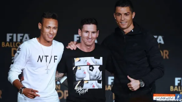  عکس نیمار و رونالدو