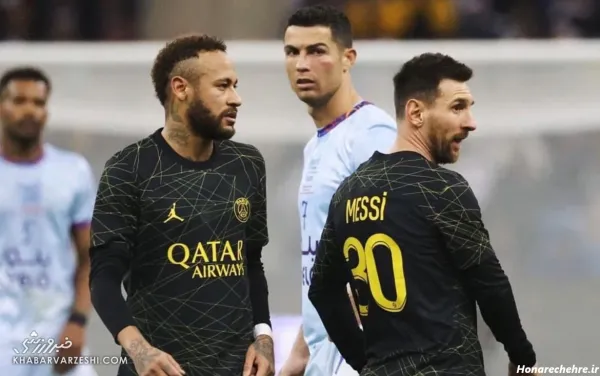  عکس نیمار و رونالدو