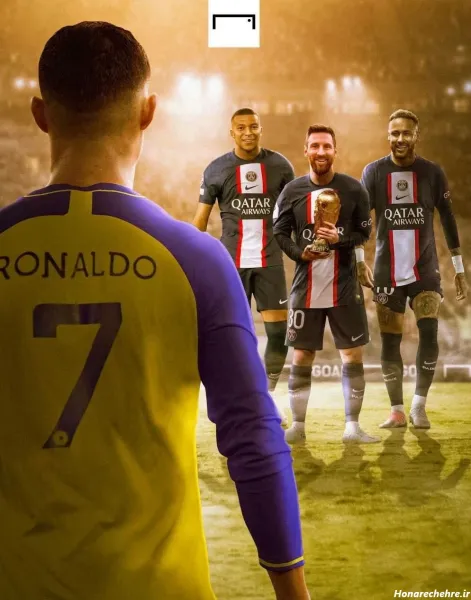  عکس نیمار و رونالدو