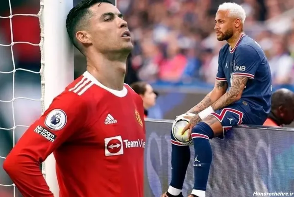  عکس نیمار و رونالدو