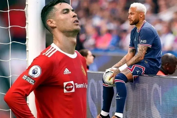  عکس نیمار و رونالدو