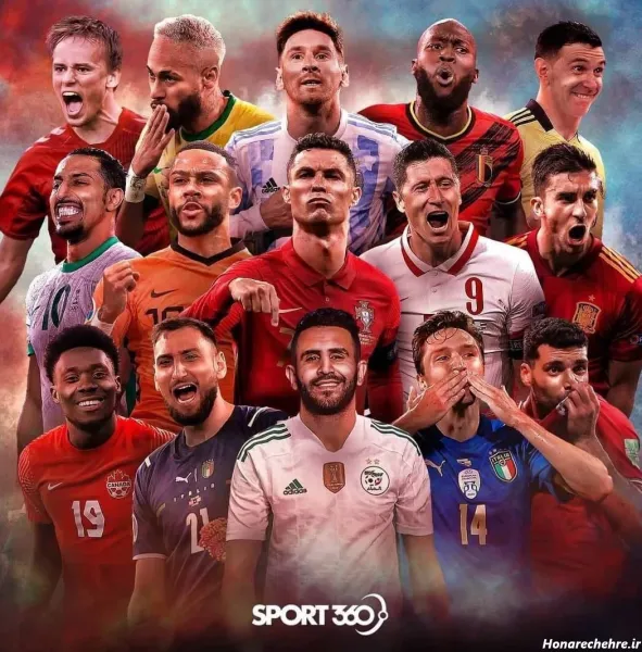  عکس نیمار و رونالدو