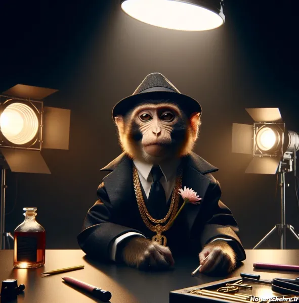  عکس میمون زیبا