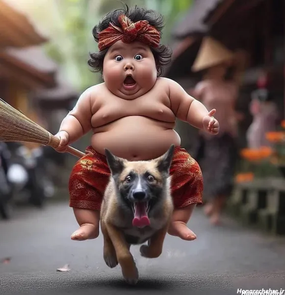  عکس خنده دار بچه