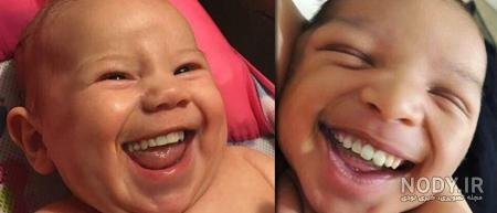  عکس بچه خنده دار زشت