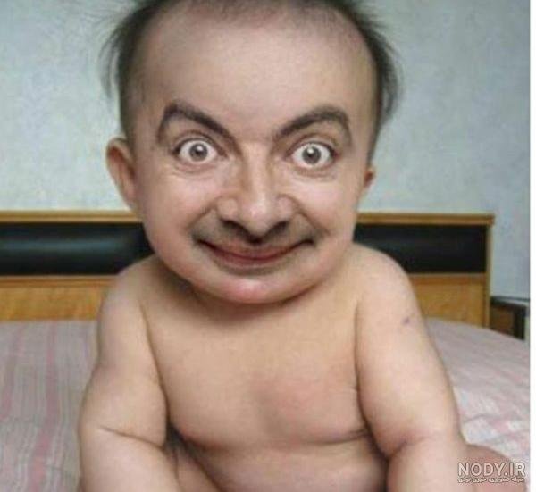  عکس بچه خنده دار زشت
