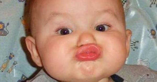  عکس بچه خنده دار زشت