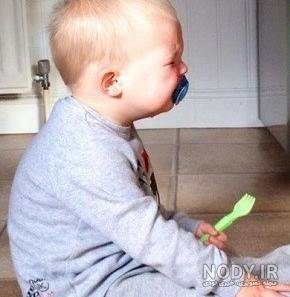  عکس بچه خنده دار زشت