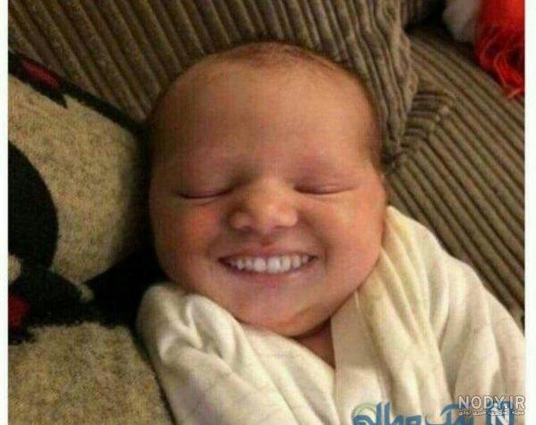  عکس بچه خنده دار زشت