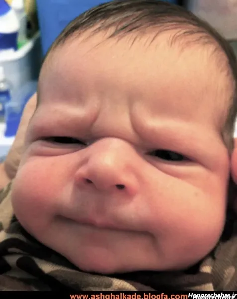  عکس بچه خنده دار برای پروفایل