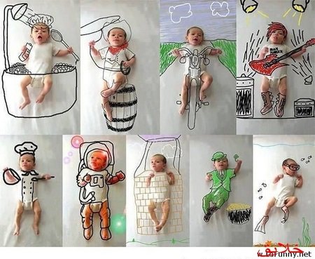  عکس خنده بچه های ناز